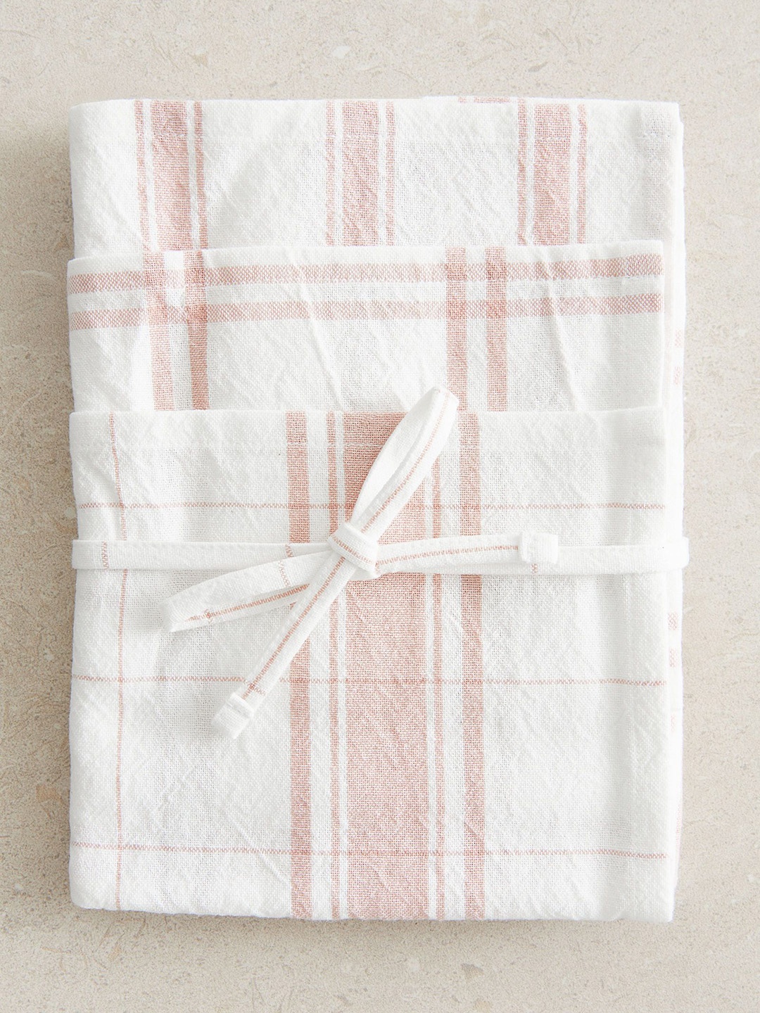 

H&M White 3-Pack Pure Cotton Tea Towels
