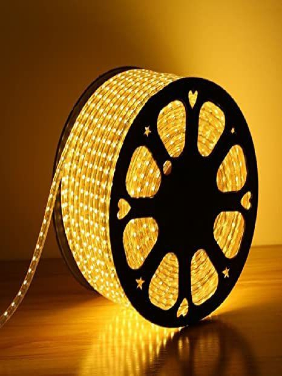 

SPARK WORLD Yellow Rice Shaped LED Strip Lights