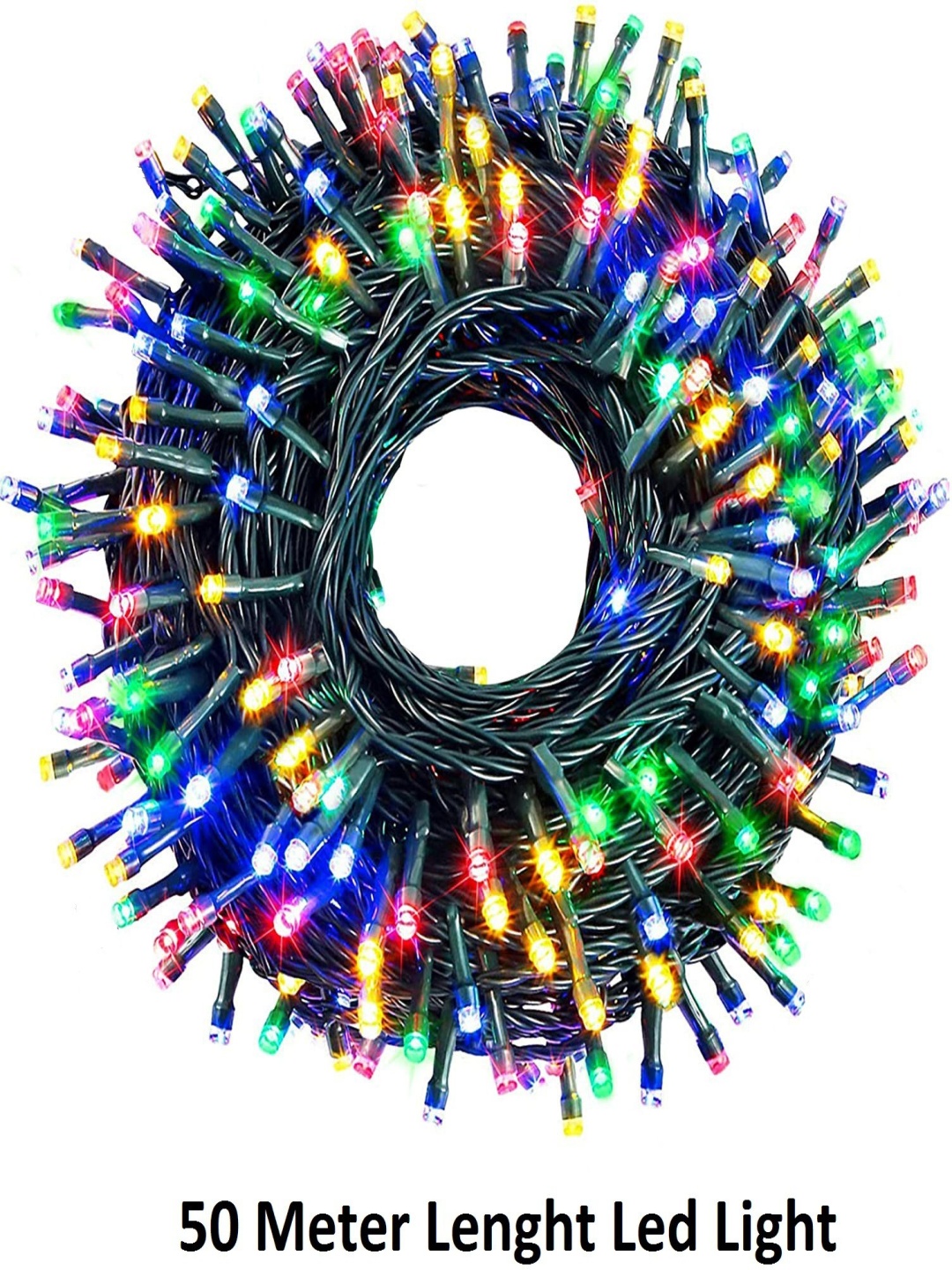 

SPARK WORLD Green & Pink Rice Shape String Lights