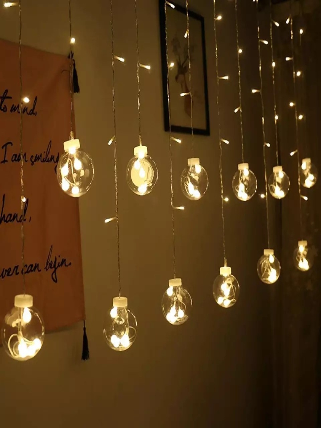 

SPARK WORLD Yellow Rice Shaped String Lights