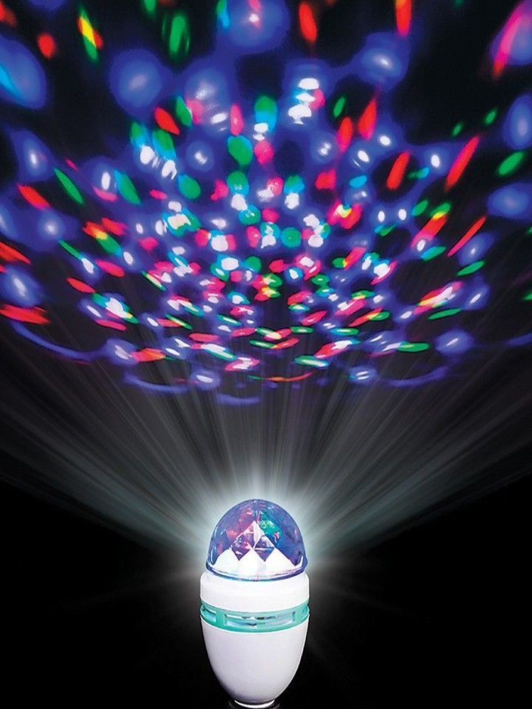 

SPARK WORLD White Disco Ball String Lights