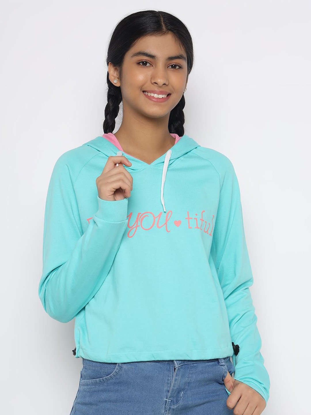 

TotzTouch Girls Hooded Sweatshirt, Blue