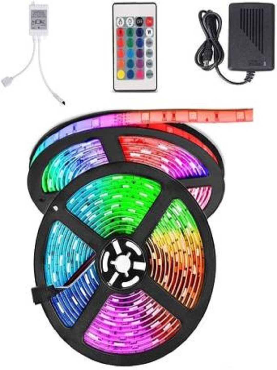 

SPARK WORLD Pink & Green Rice Shaped LED Strip Lights