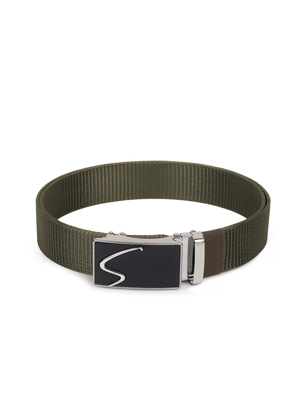 

Metronaut Men Textured Belt, Green