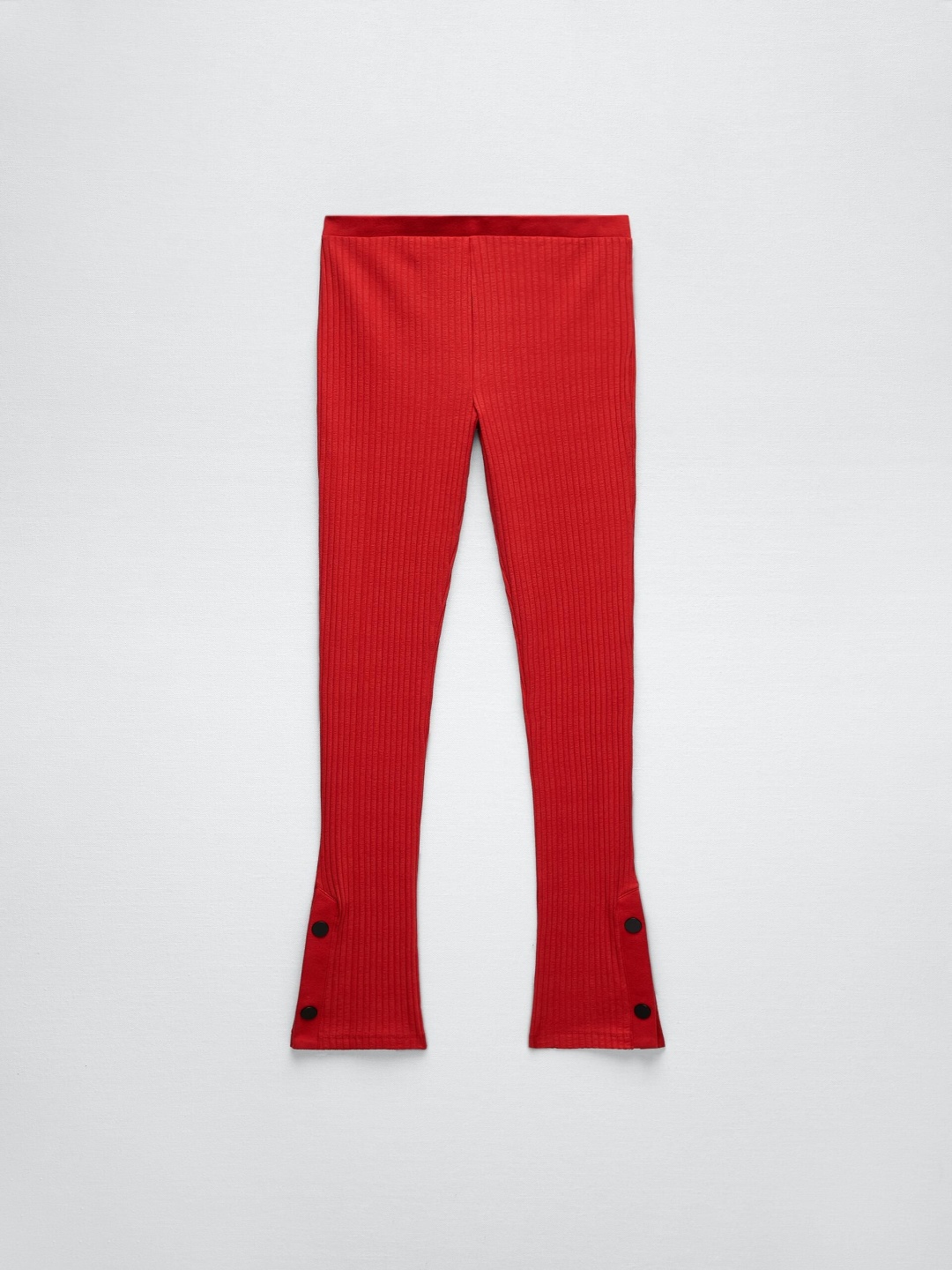 

ZARA Women Trousers, Red