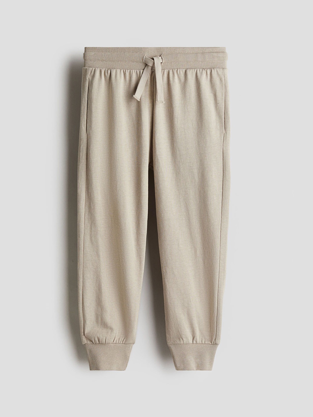 

H&M Boys Jersey Joggers, Beige