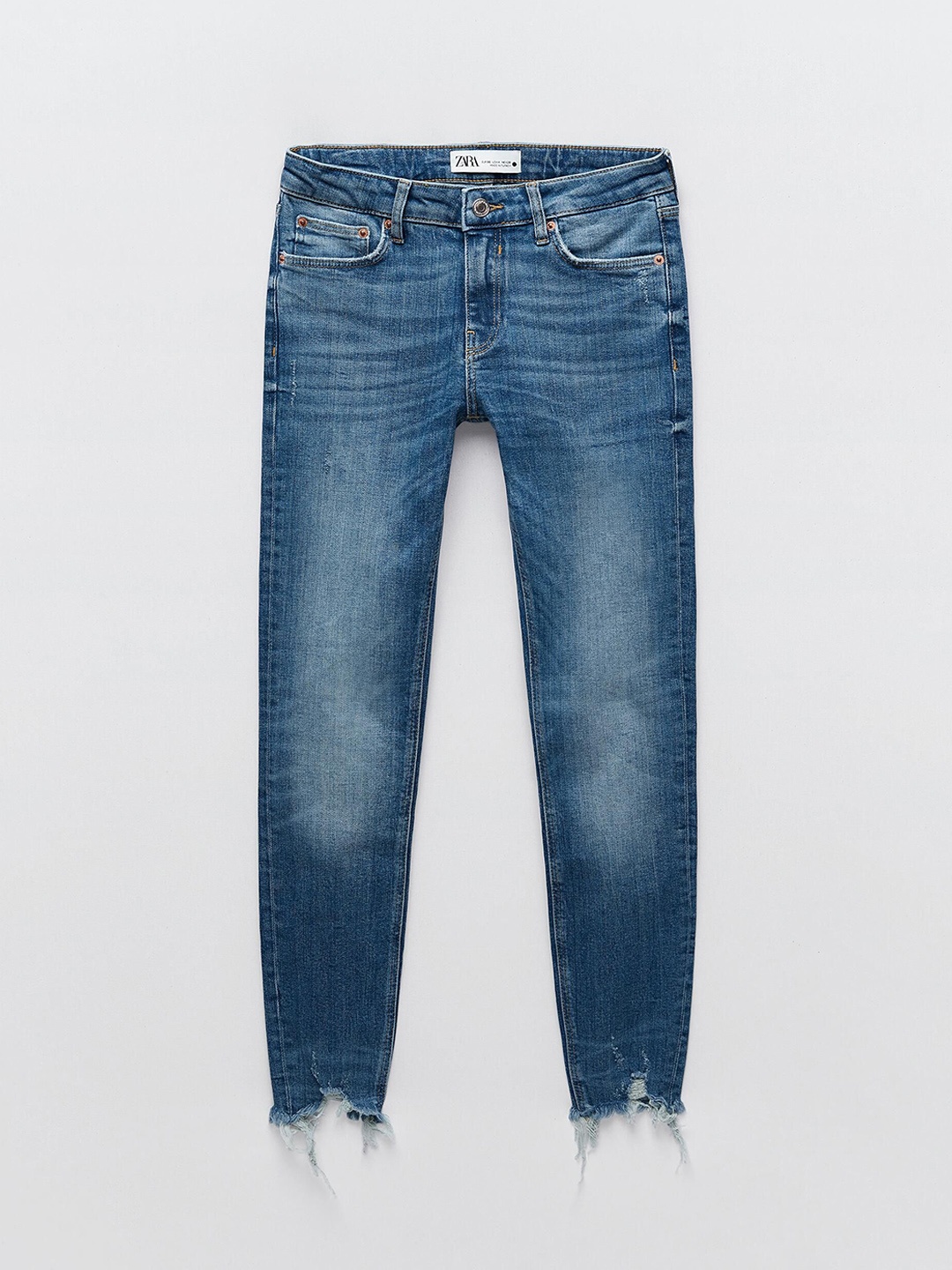 

ZARA Women Trousers, Blue