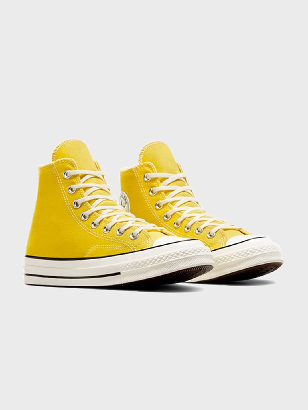 

Converse C70 Women Lace-Ups High-Top Canvas Sneakers, Yellow