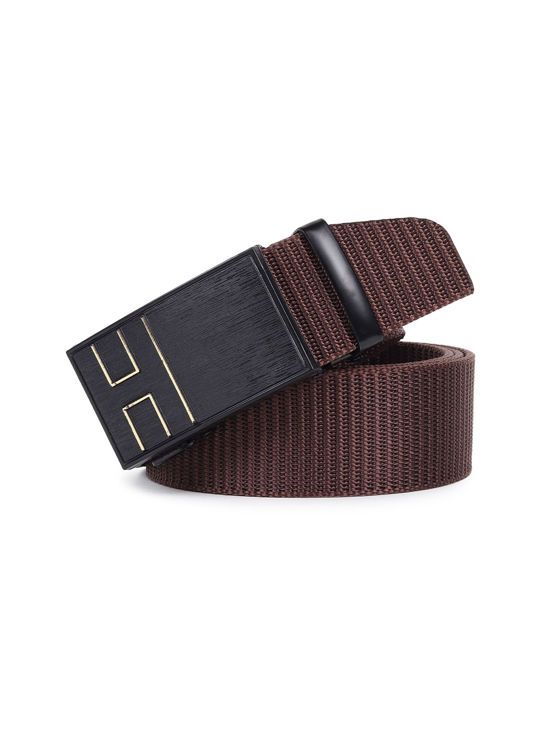 

Metronaut Men Textured Formal Belt, Brown