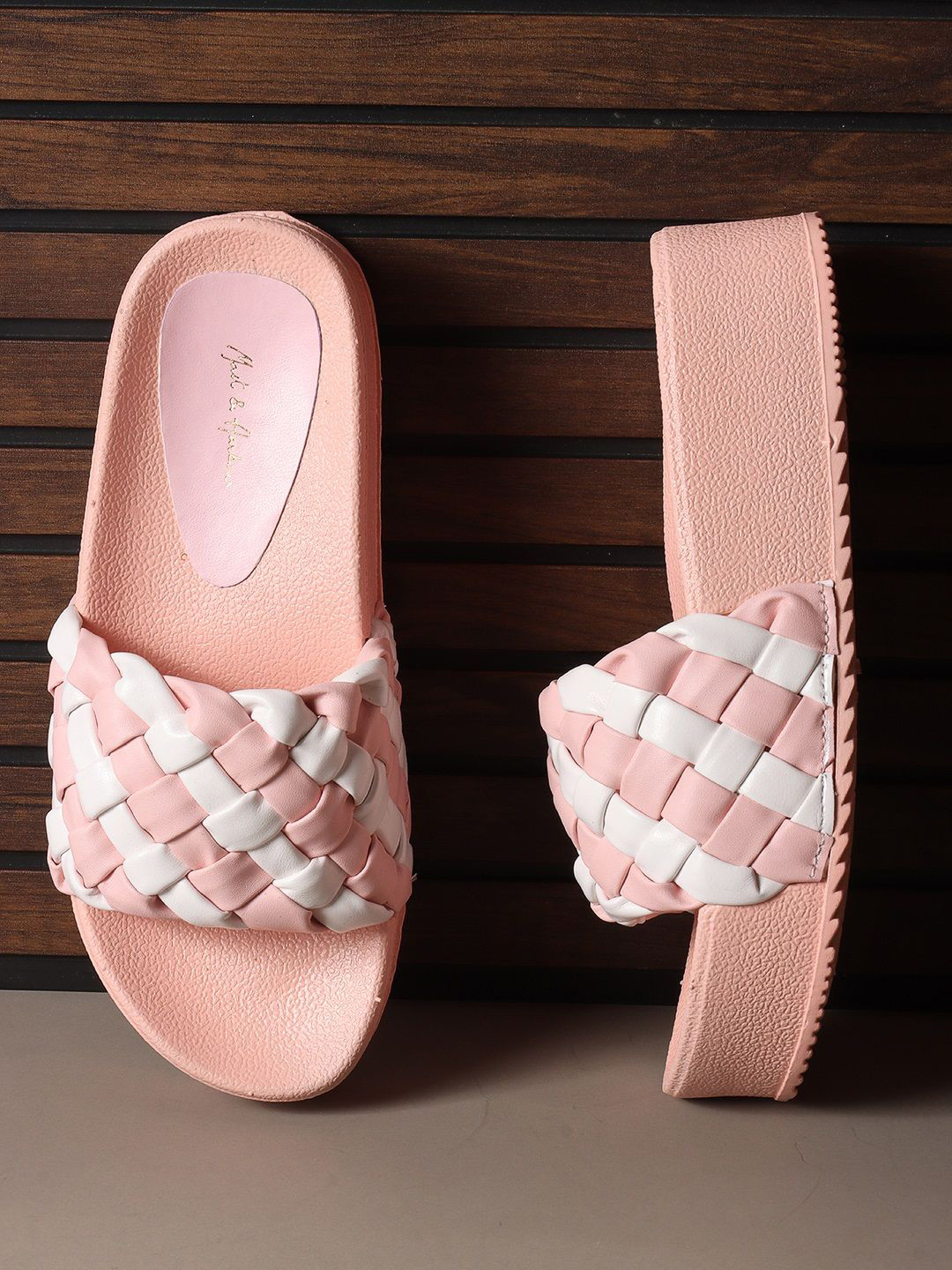 

Mast & Harbour Women Platform Sandals, Peach