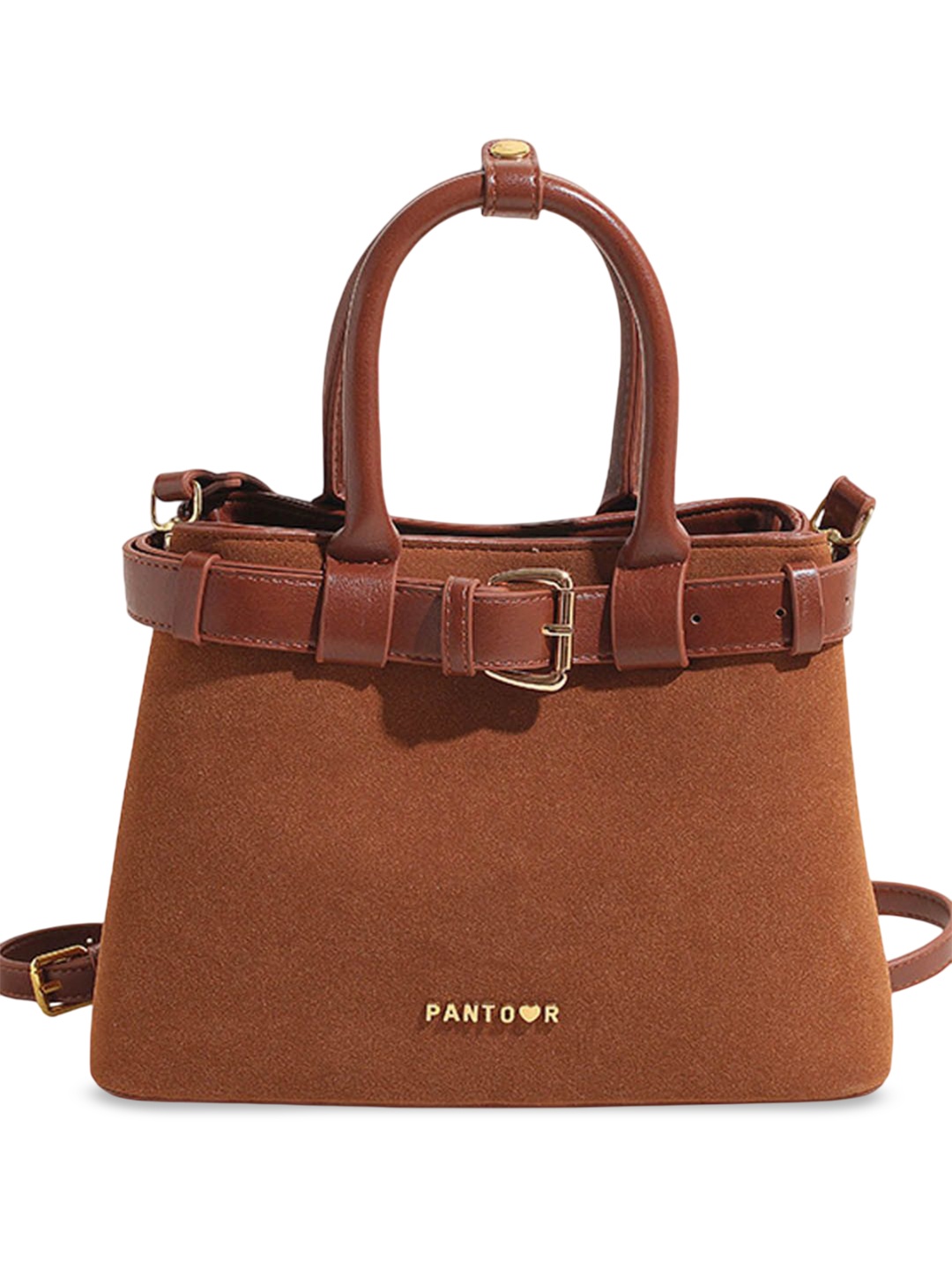 

StyleCast Structured Handheld Bag, Brown