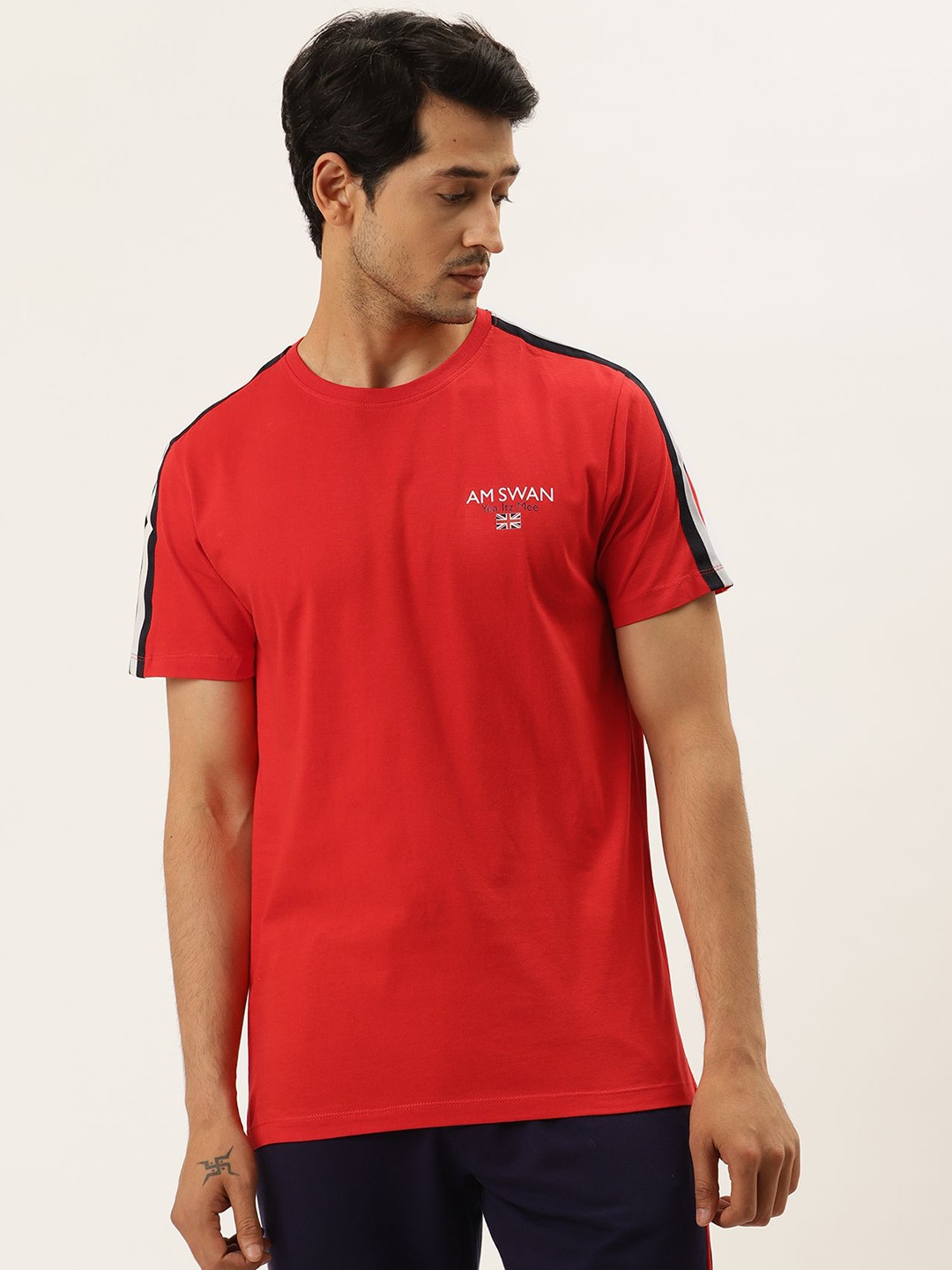 

AMSWAN Men T-shirt, Red