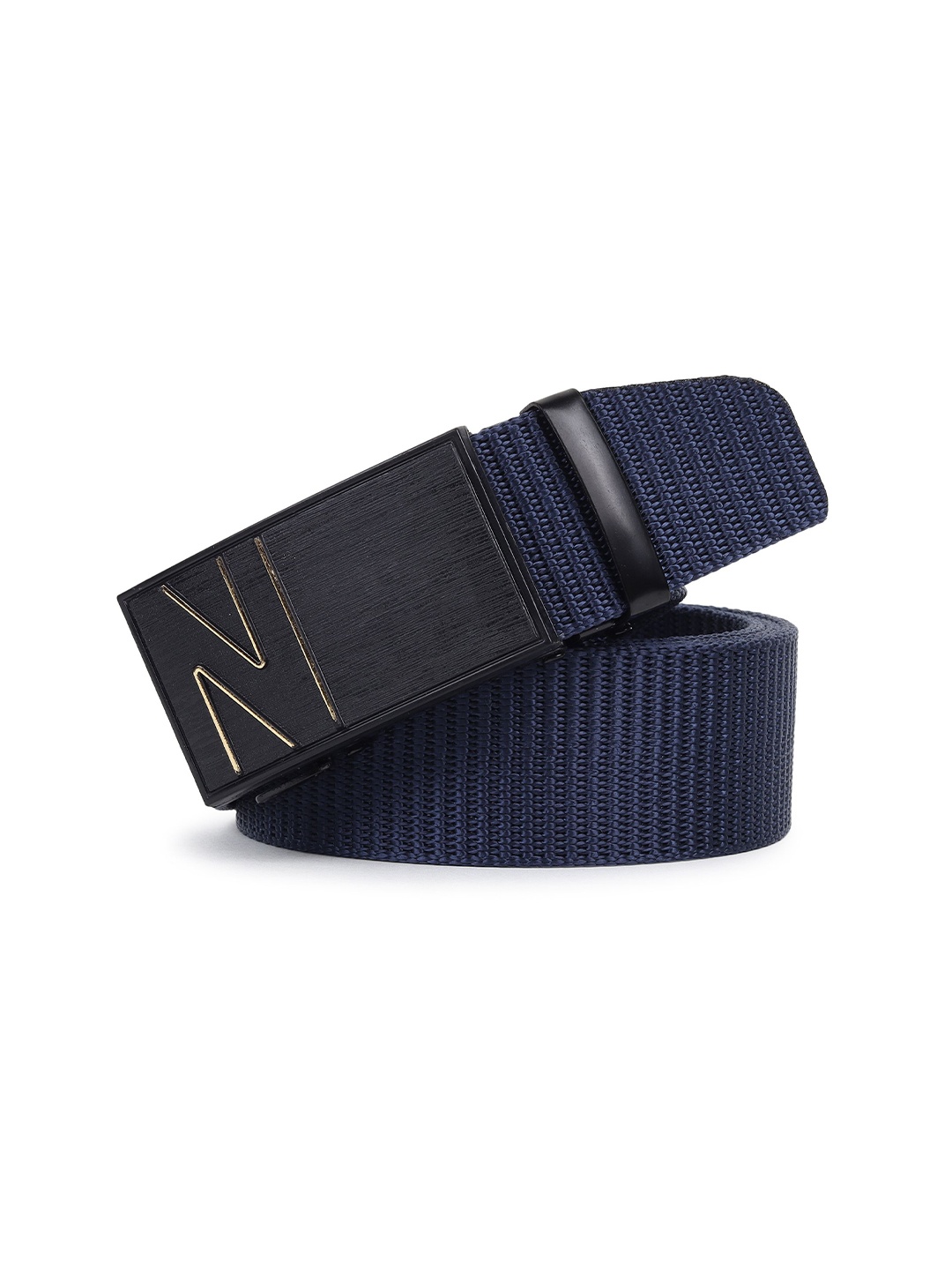 

Metronaut Men Textured Belt, Blue