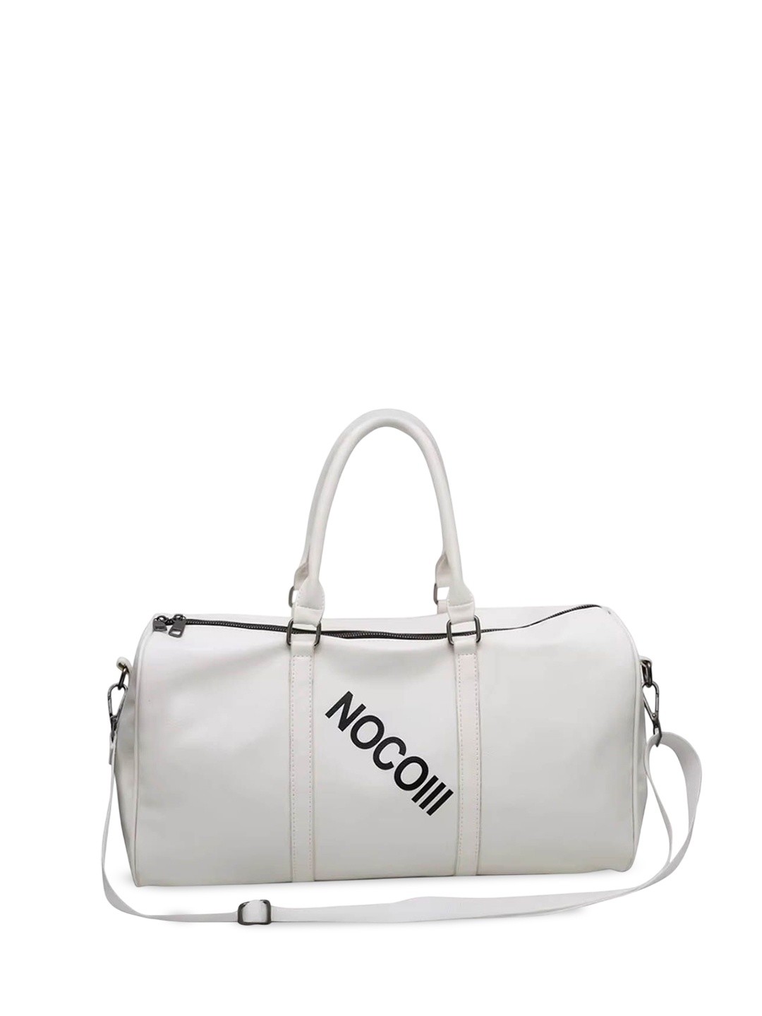 

StyleCast Oversized Shopper Handheld Bag with Tasselled, White