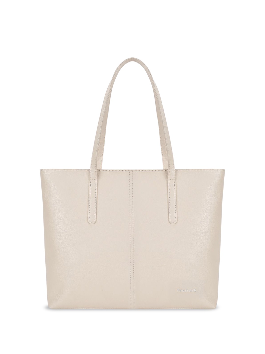

Fastrack PU Oversized Half Moon Tote Bag, Beige