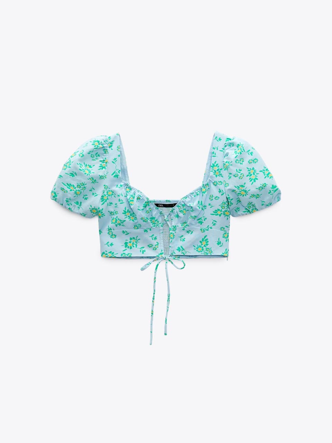 

ZARA Women Floral Printed Casual Shirt, Blue