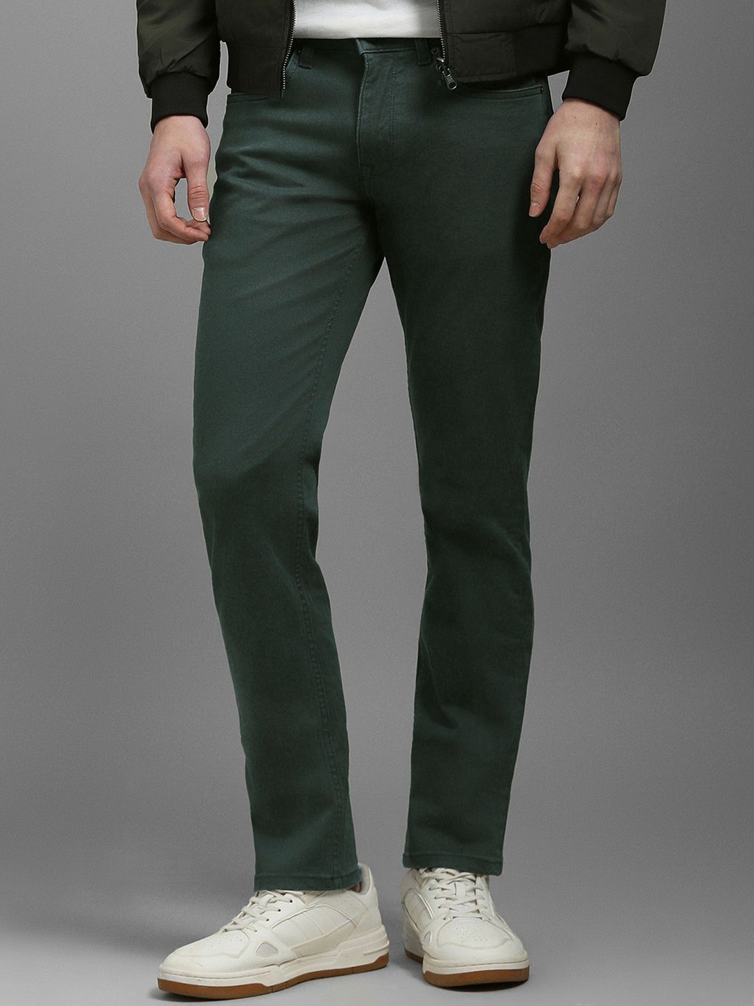

Louis Philippe Jeans Men Slim Fit Jeans, Green