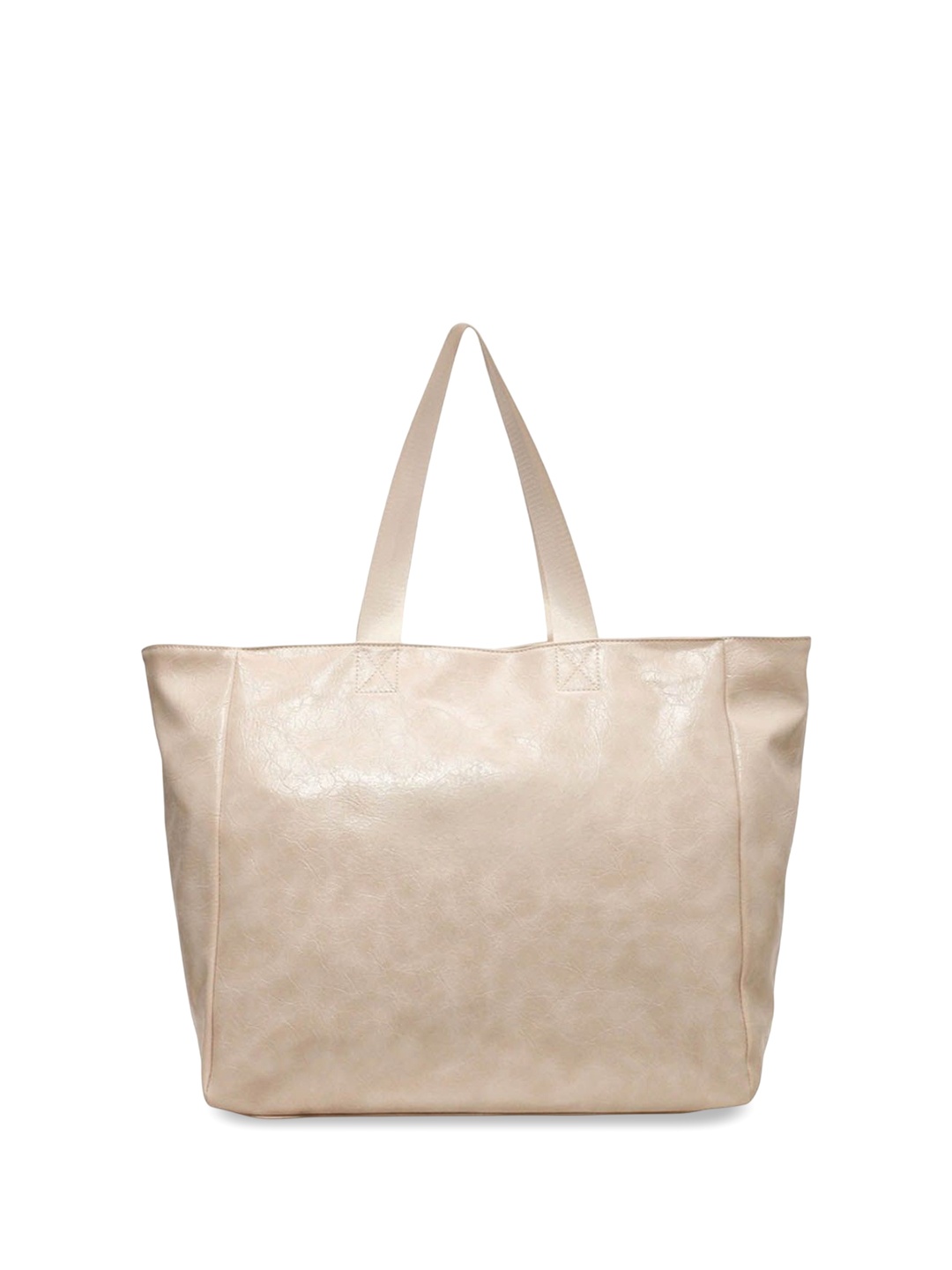 

StyleCast Oversized Shopper Shoulder Bag with Tasselled, Off white