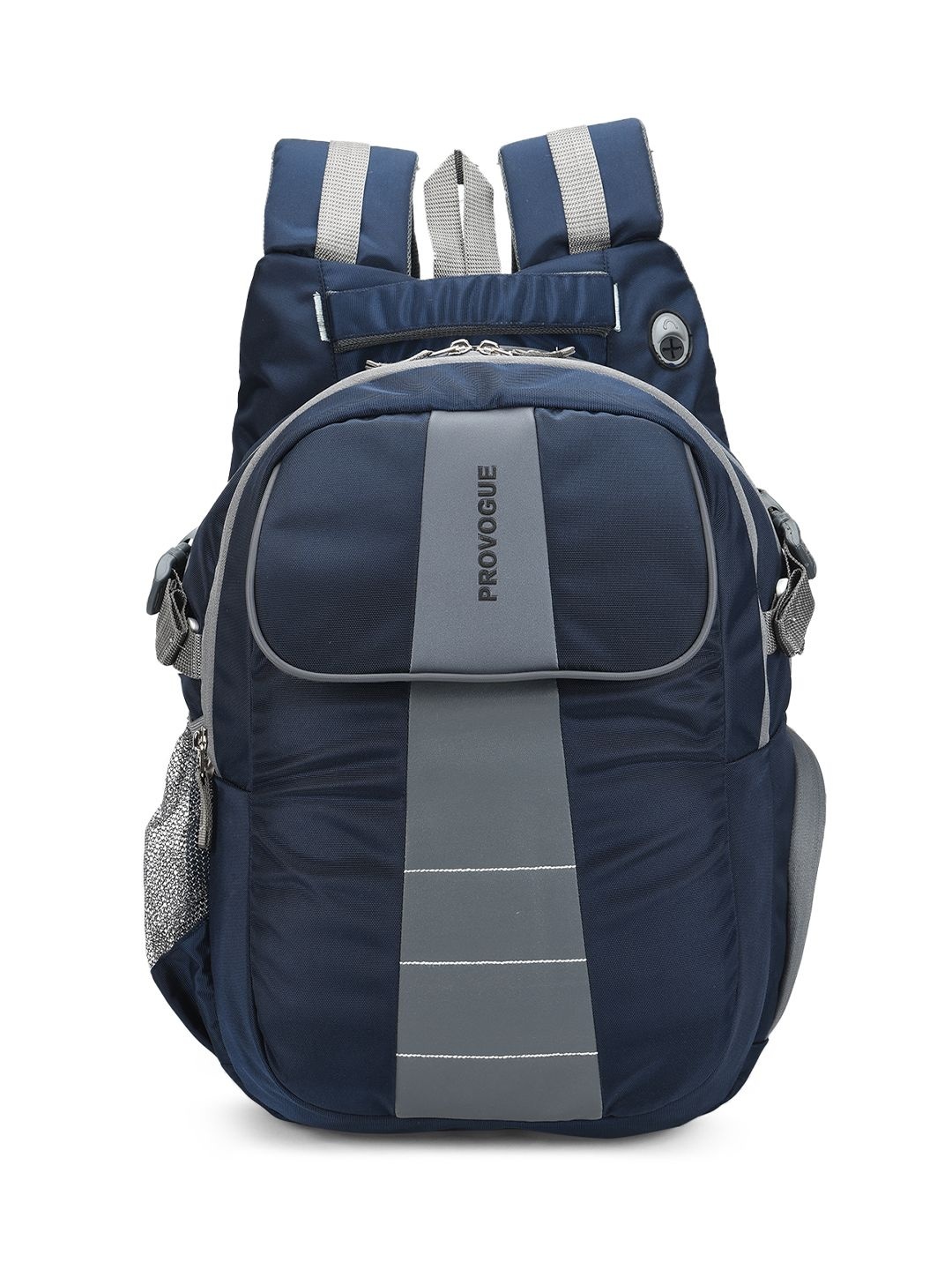 

Provogue Unisex Colourblocked Backpack, Navy blue