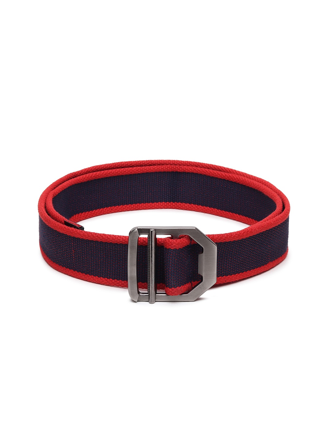 

Metronaut Men Textured Belt, Blue