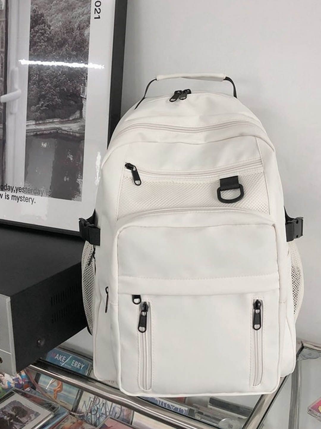 

StyleCast Oversized Structured Handheld Bag, White