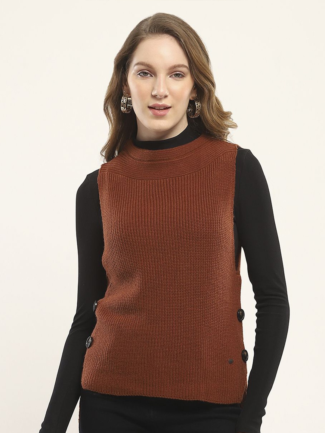 

Monte Carlo Woollen Top, Rust