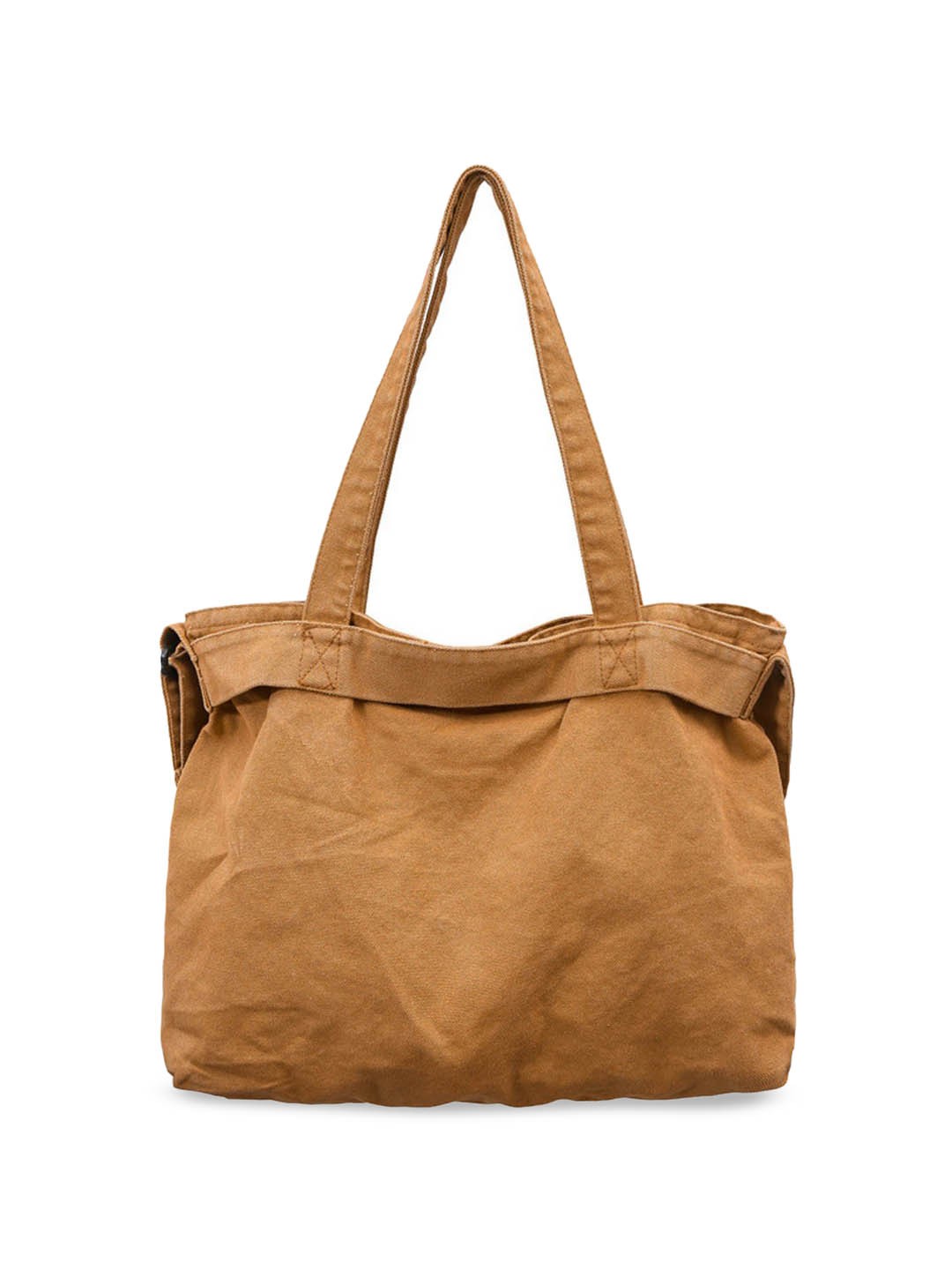 

StyleCast Oversized Structured Handheld Bag, Brown