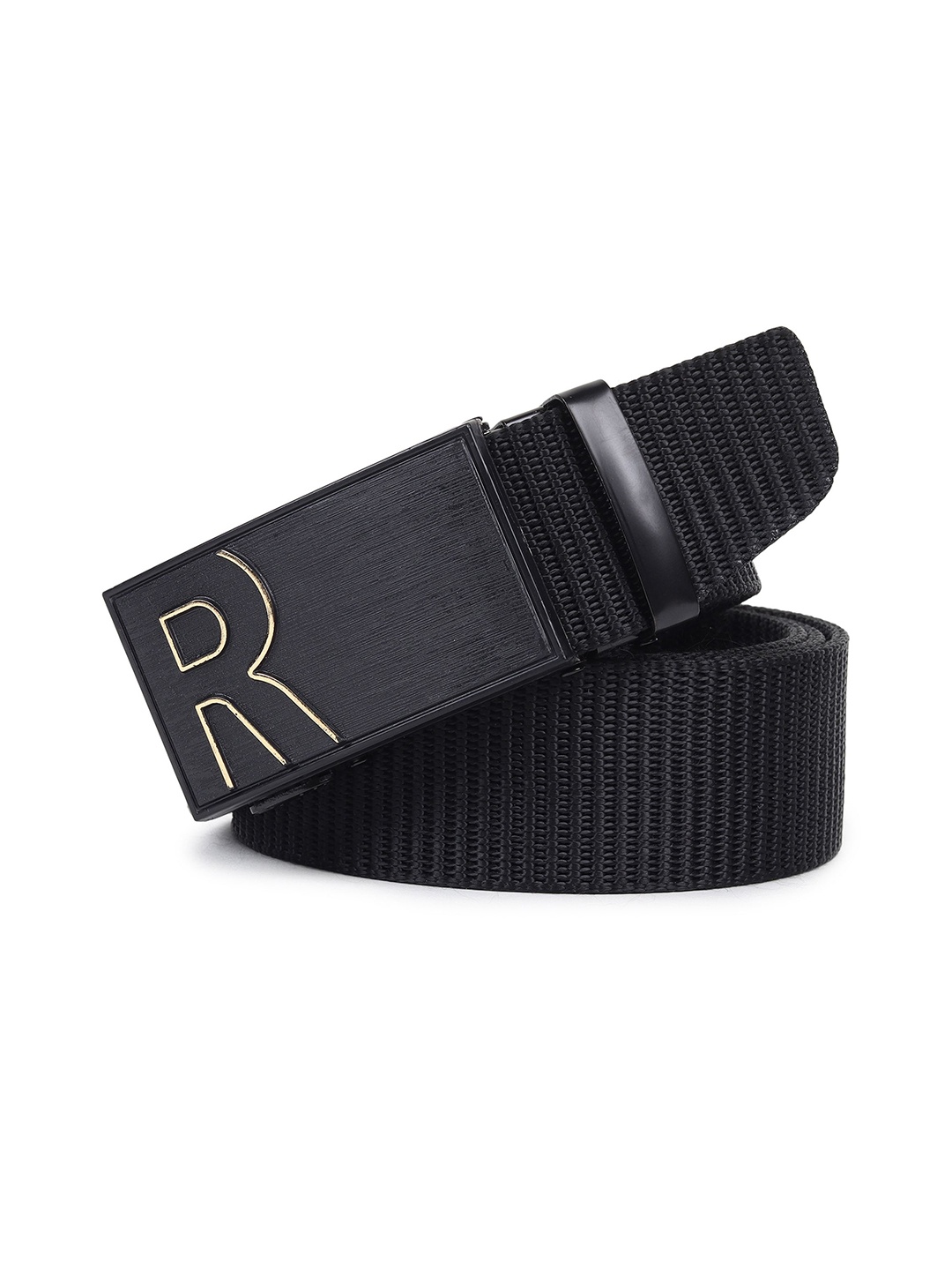

Metronaut Men Textured Belt, Black