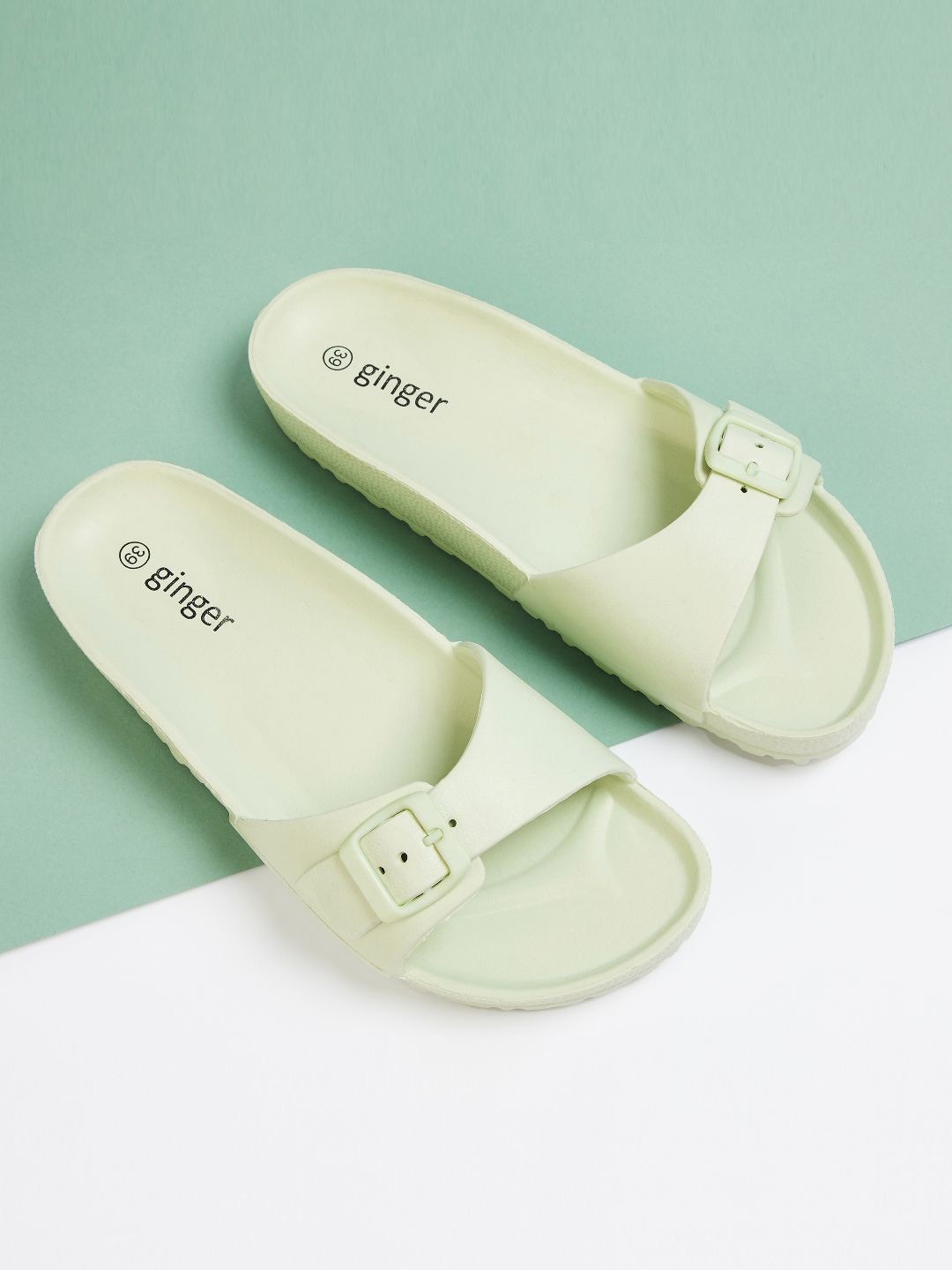 

Ginger by Lifestyle Women Sliders, Green