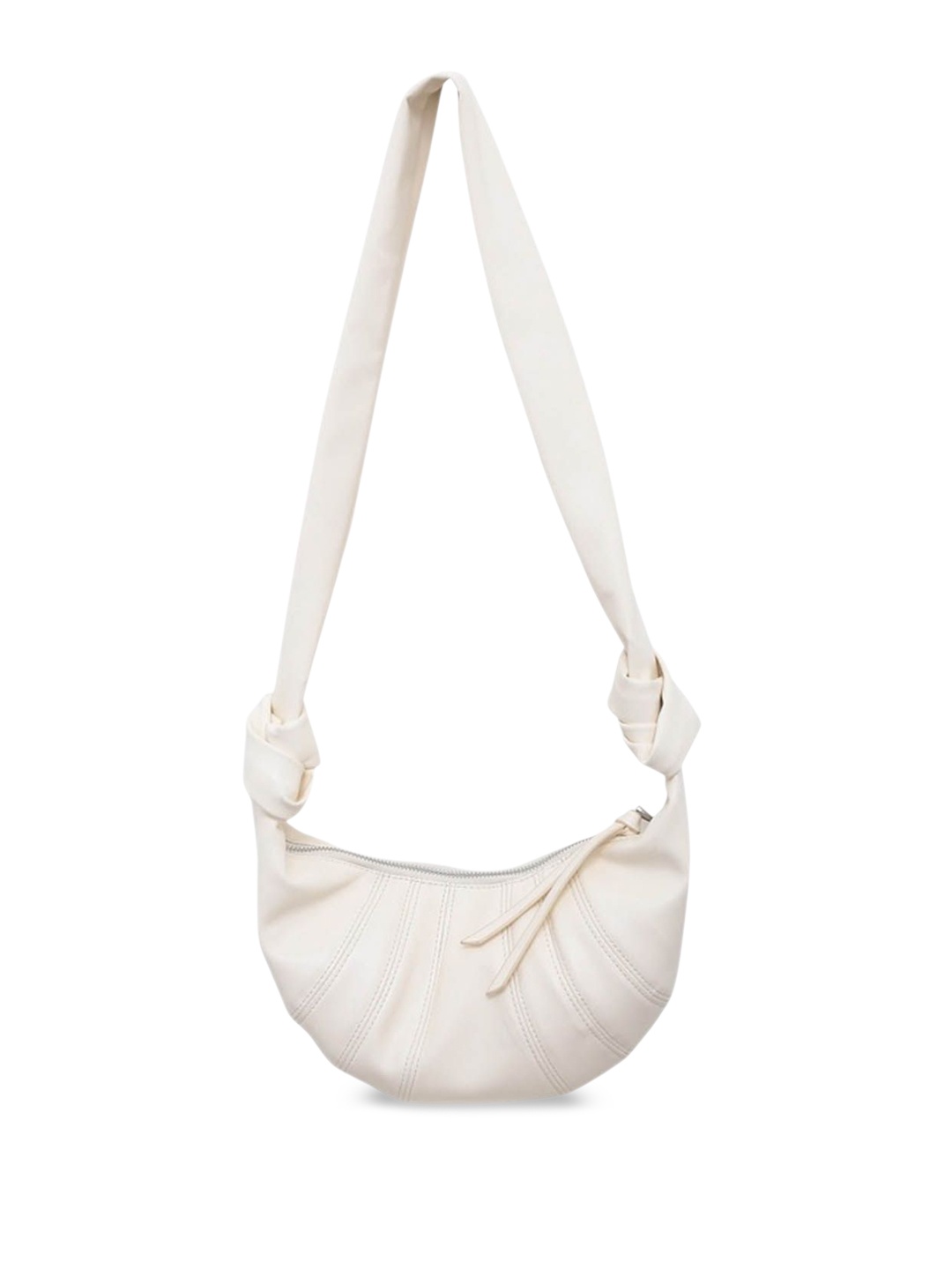 

StyleCast Structured Sling Bag with Tasselled, White