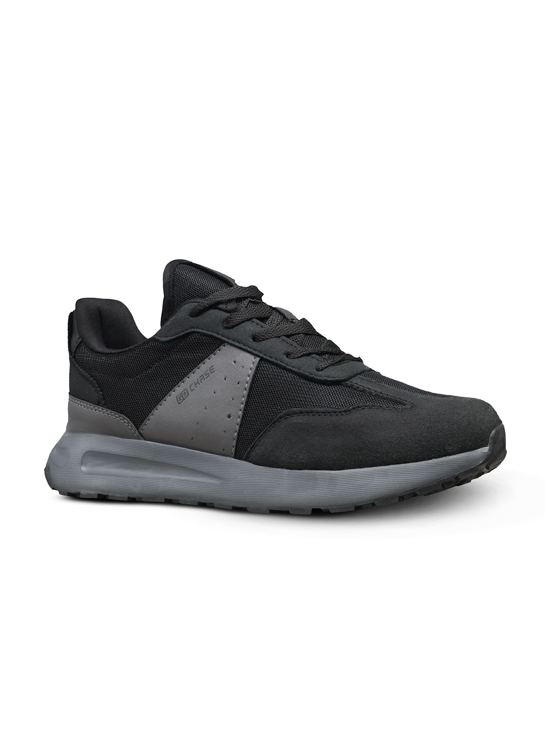 

ASIAN Men Mesh Running Sports Shoes, Black