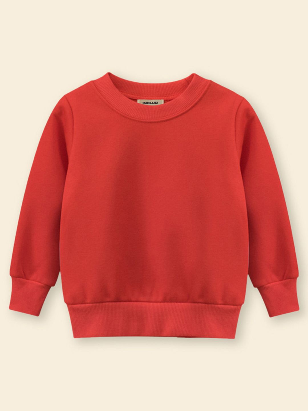 

INCLUD Boys Printed Sweatshirt, Red