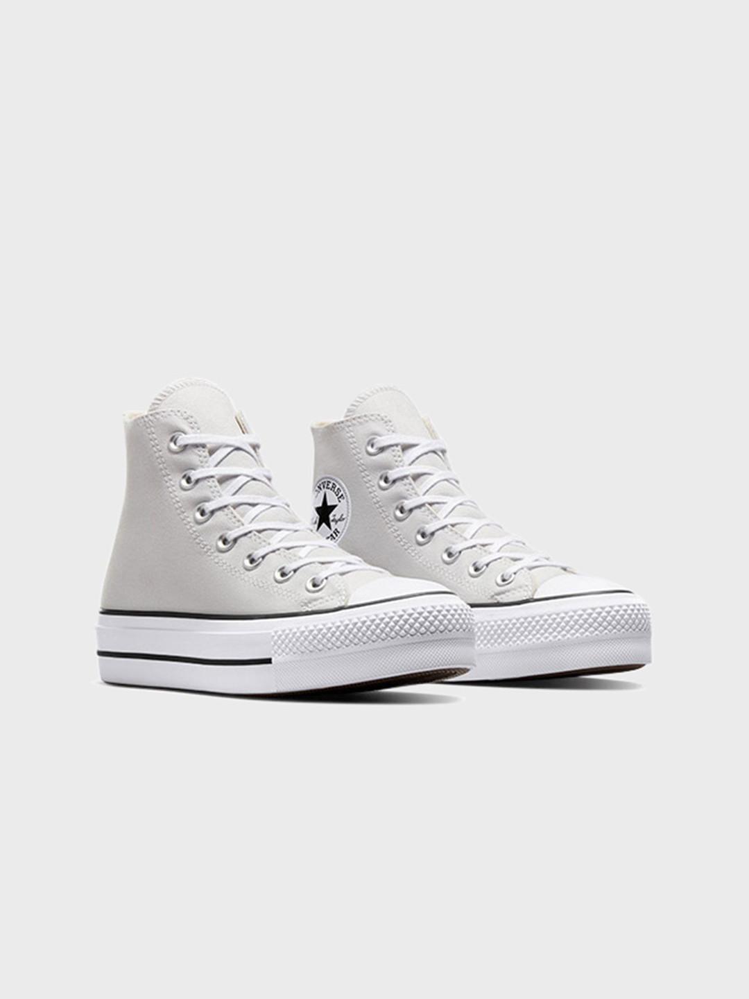 

Converse Women Chuck Taylor All Star Platform Canvas High Top Sneakers, Grey