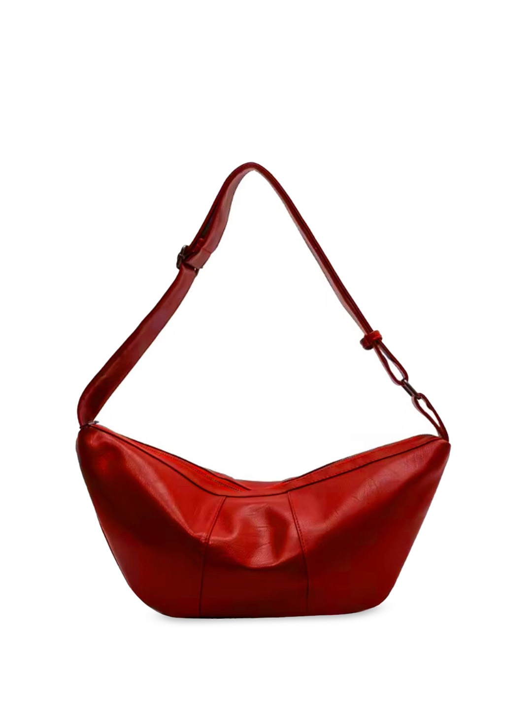 

StyleCast Structured Shoulder Bag with Applique, Maroon