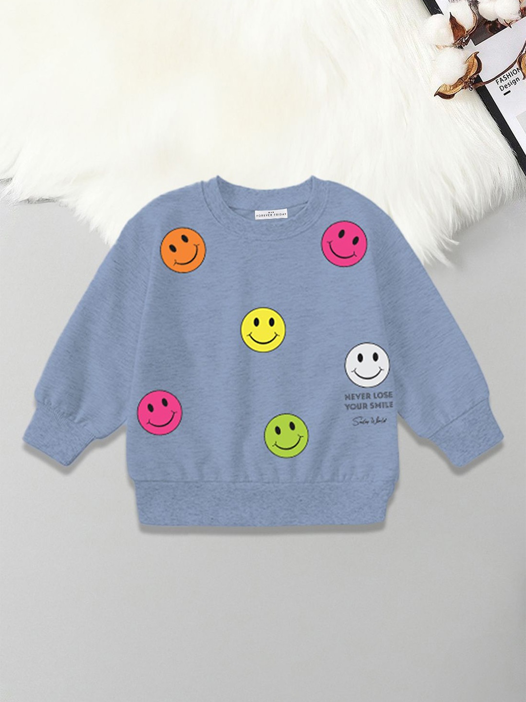 

FOREVER FRIDAY Girls Sweatshirt, Blue