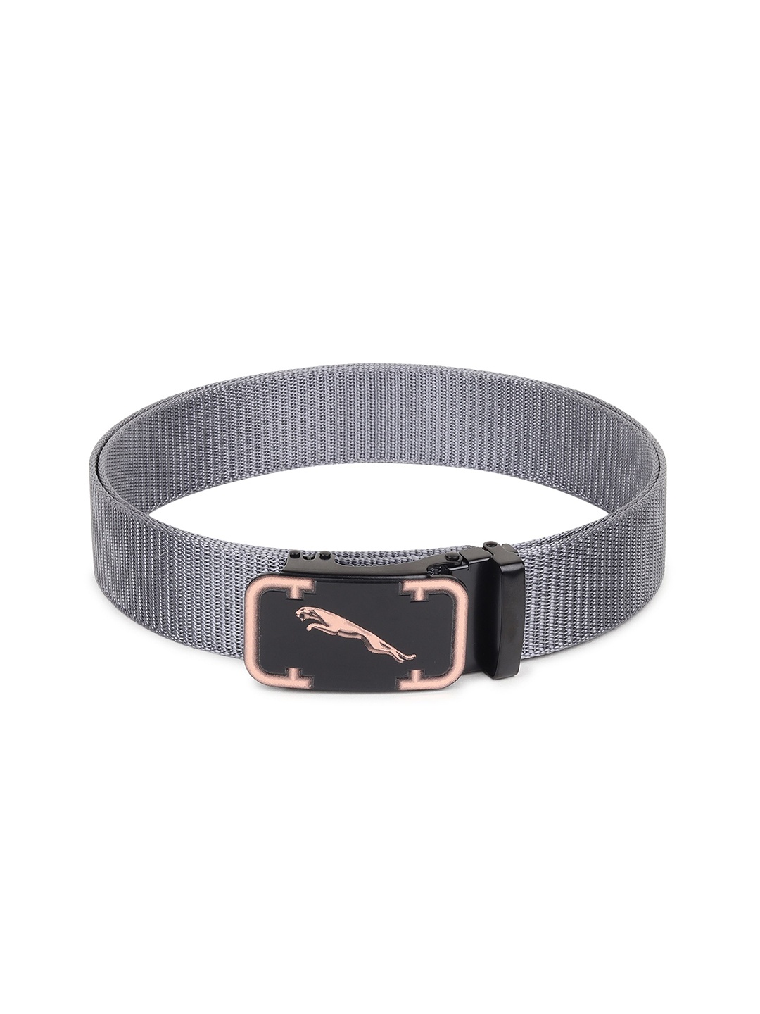 

Metronaut Men Textured Belt, Grey
