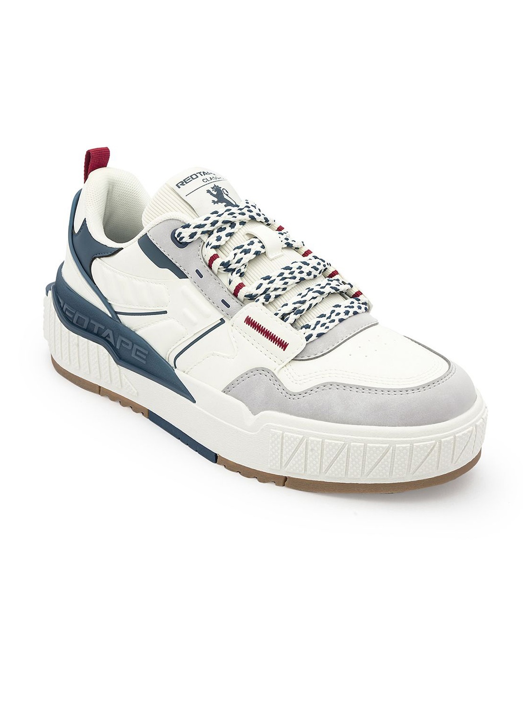 

Red Tape Men Colourblocked Lace-Ups Sneakers, White