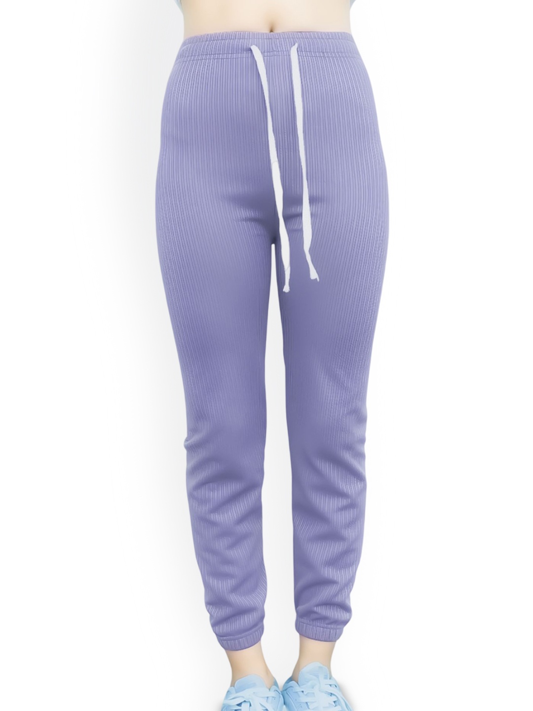 

The Little Lookers Kids Cotton Slim Fit Mid-Rise Jogger, Purple