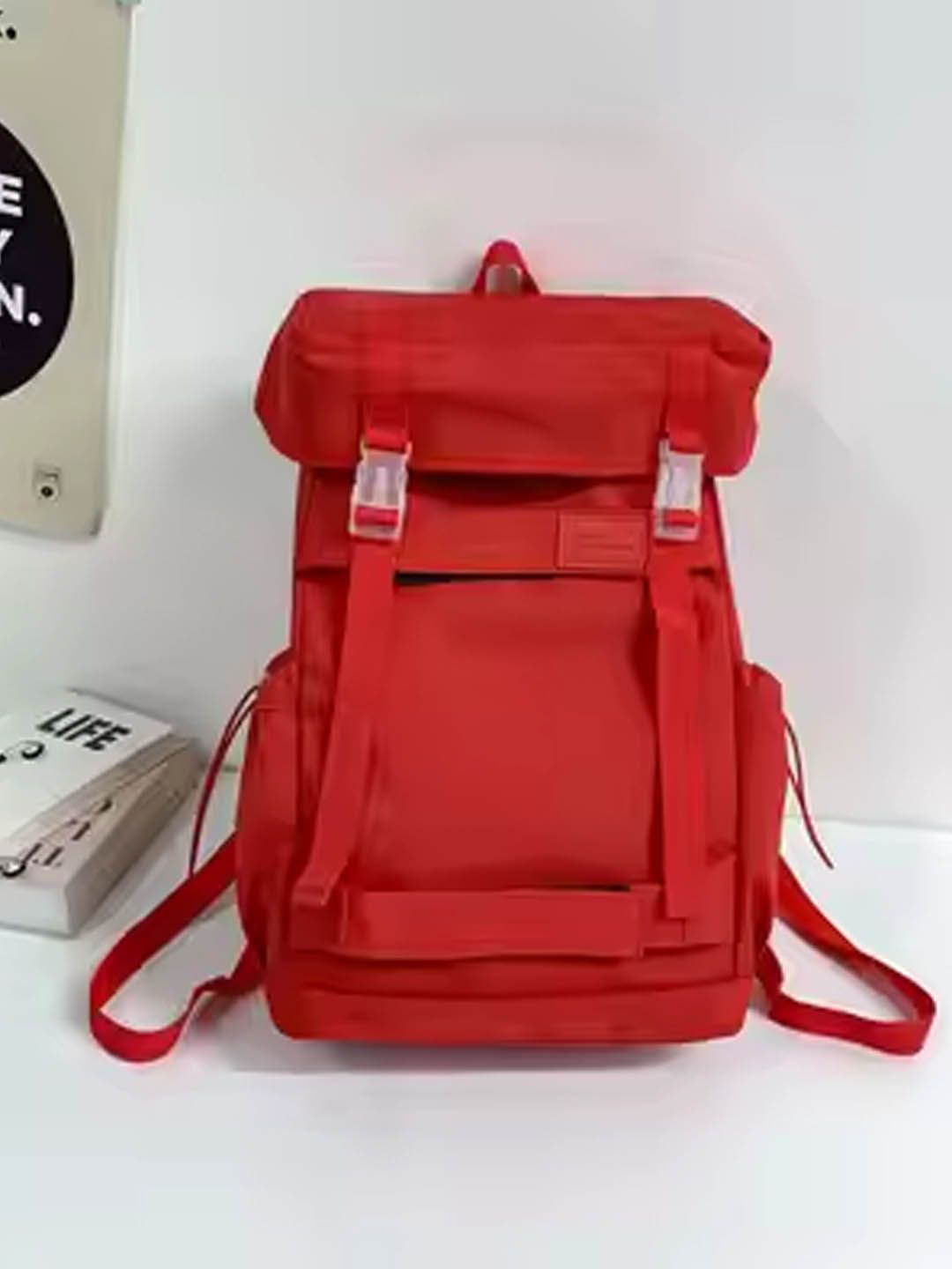 

StyleCast Structured Shoulder Bag, Red