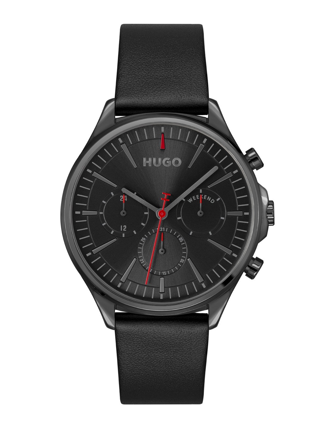 

HUGO Men Smash Multi Function Analogue Watch 1530408, Black