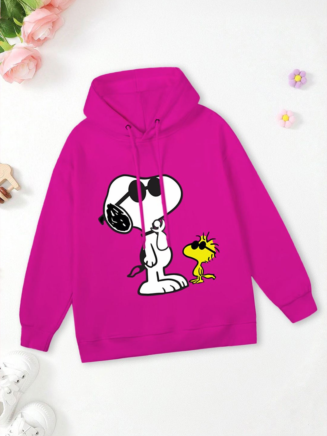 

FOREVER FRIDAY Girls Hooded Sweatshirt, Pink