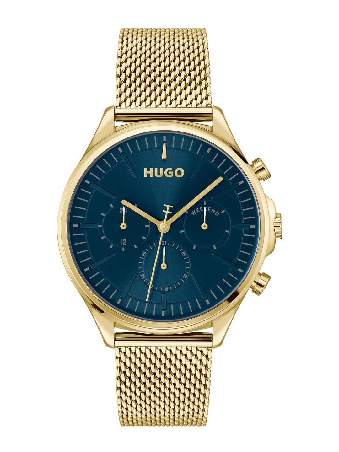 

HUGO Men Smash Multi Function Analogue Watch 1530410, Navy blue