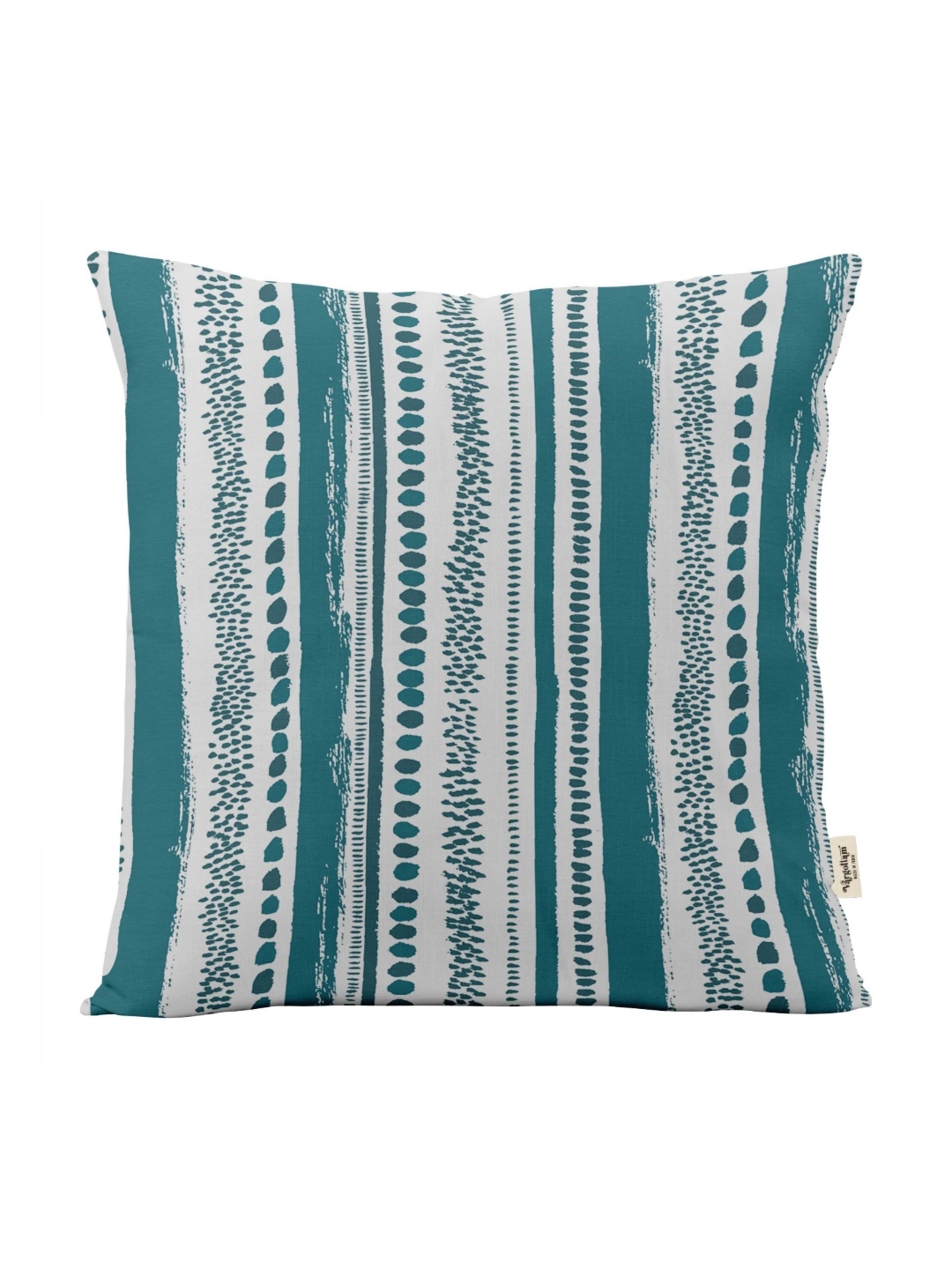 

Vargottam Blue Set of 5 Geometric Square Cushion Covers
