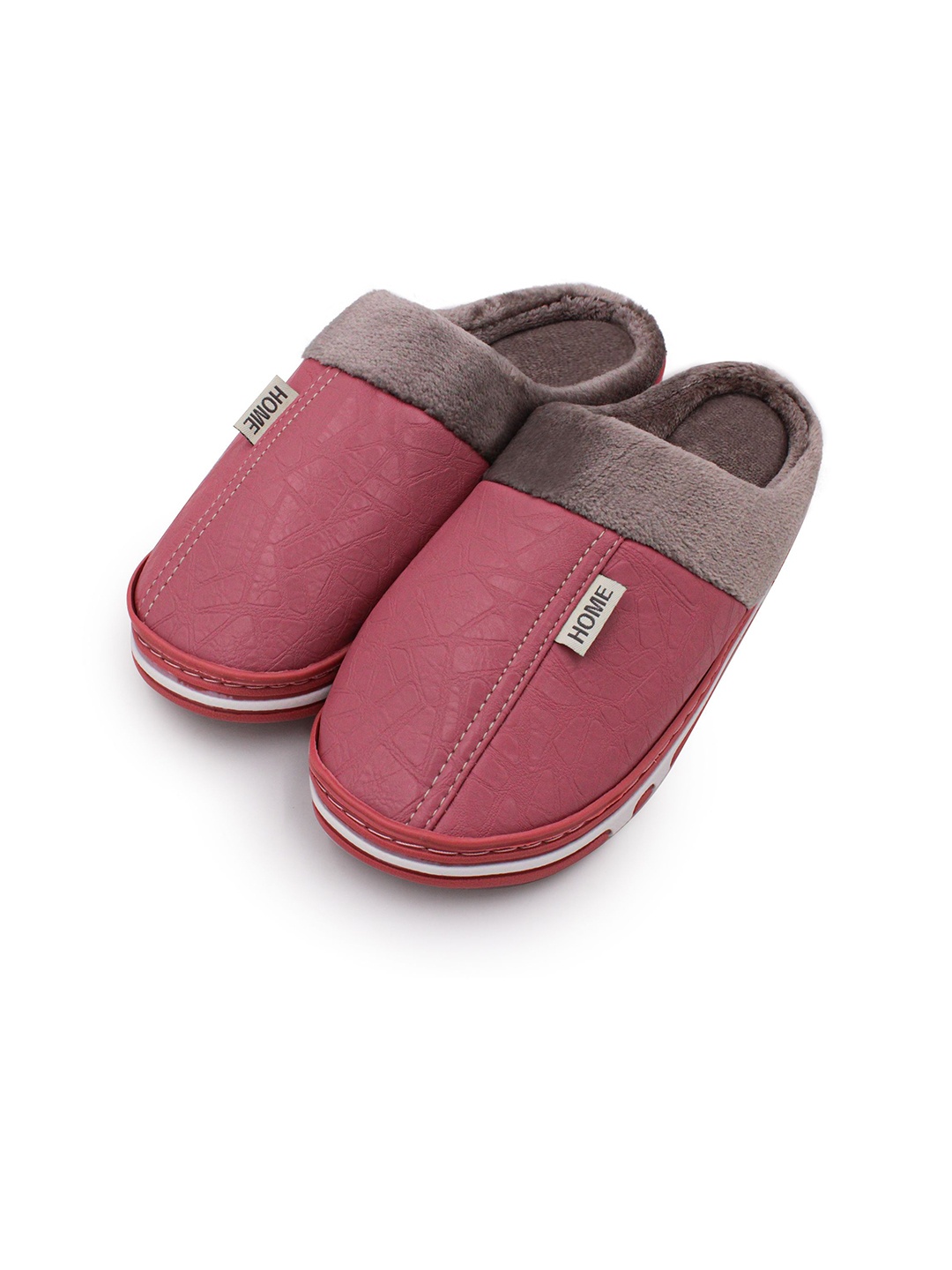 

JENNA Women Colourblocked Room Slippers, Pink