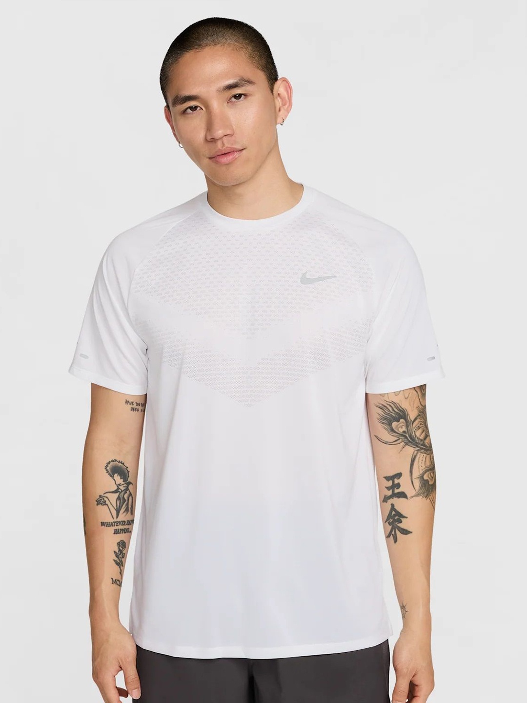 

Nike Stride Men's Dri-FIT ADV Short-Sleeve Running Top, White