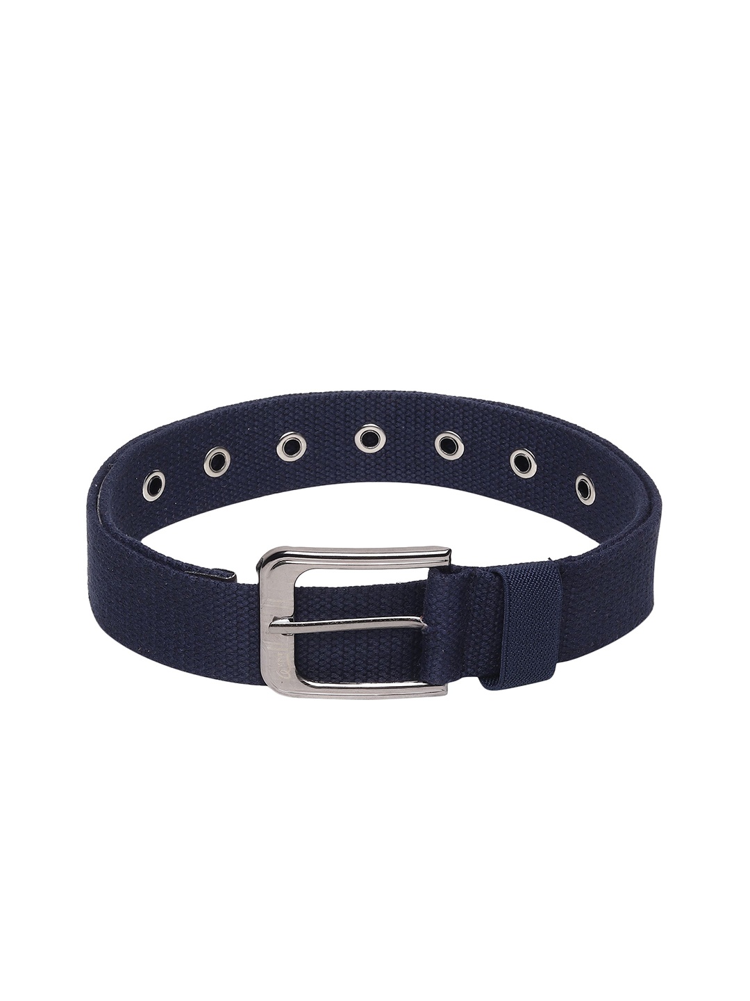 

Metronaut Men Textured Formal Belt, Blue