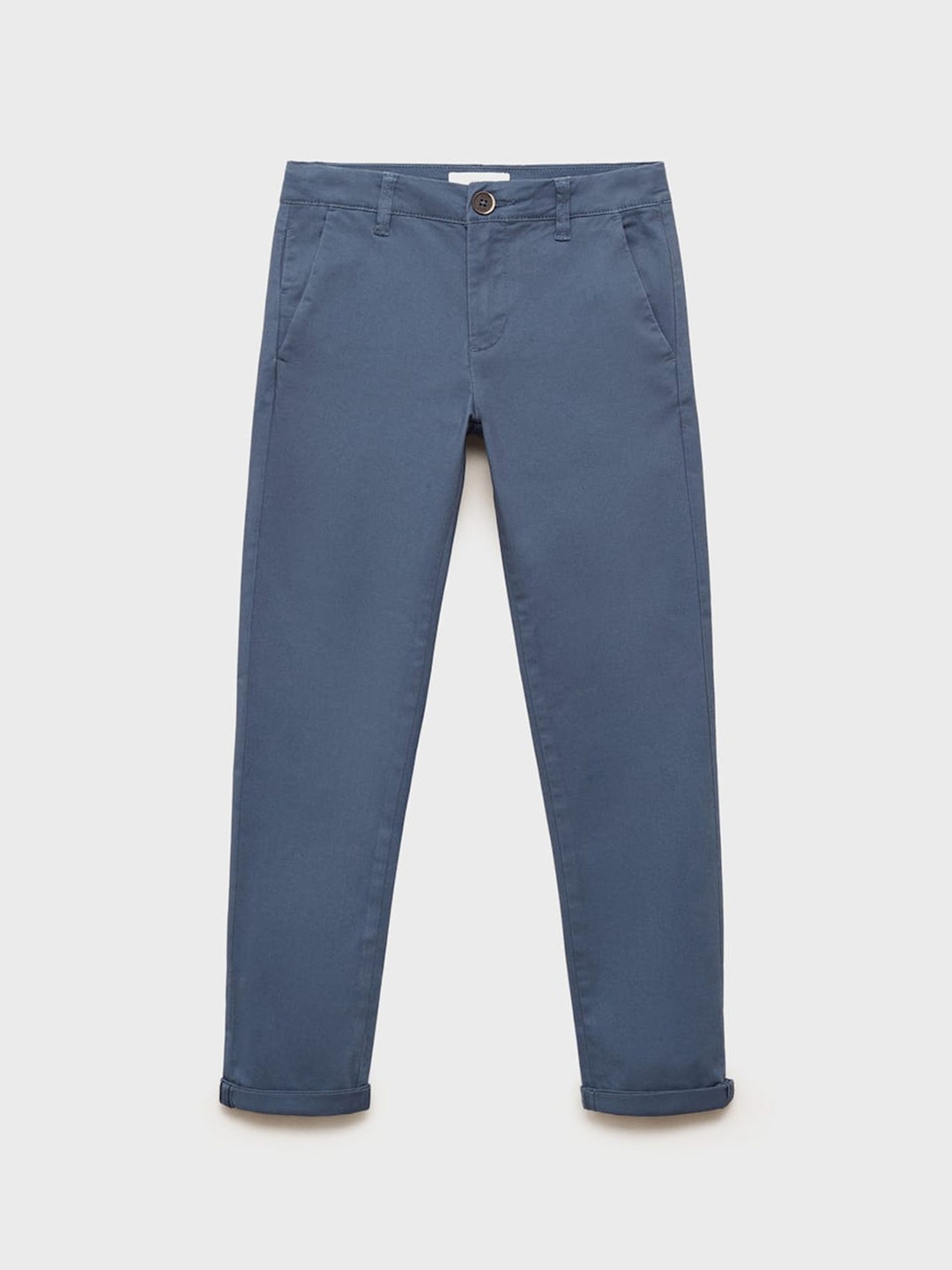 

Mango Kids Boys Straight Fit Chinos, Blue