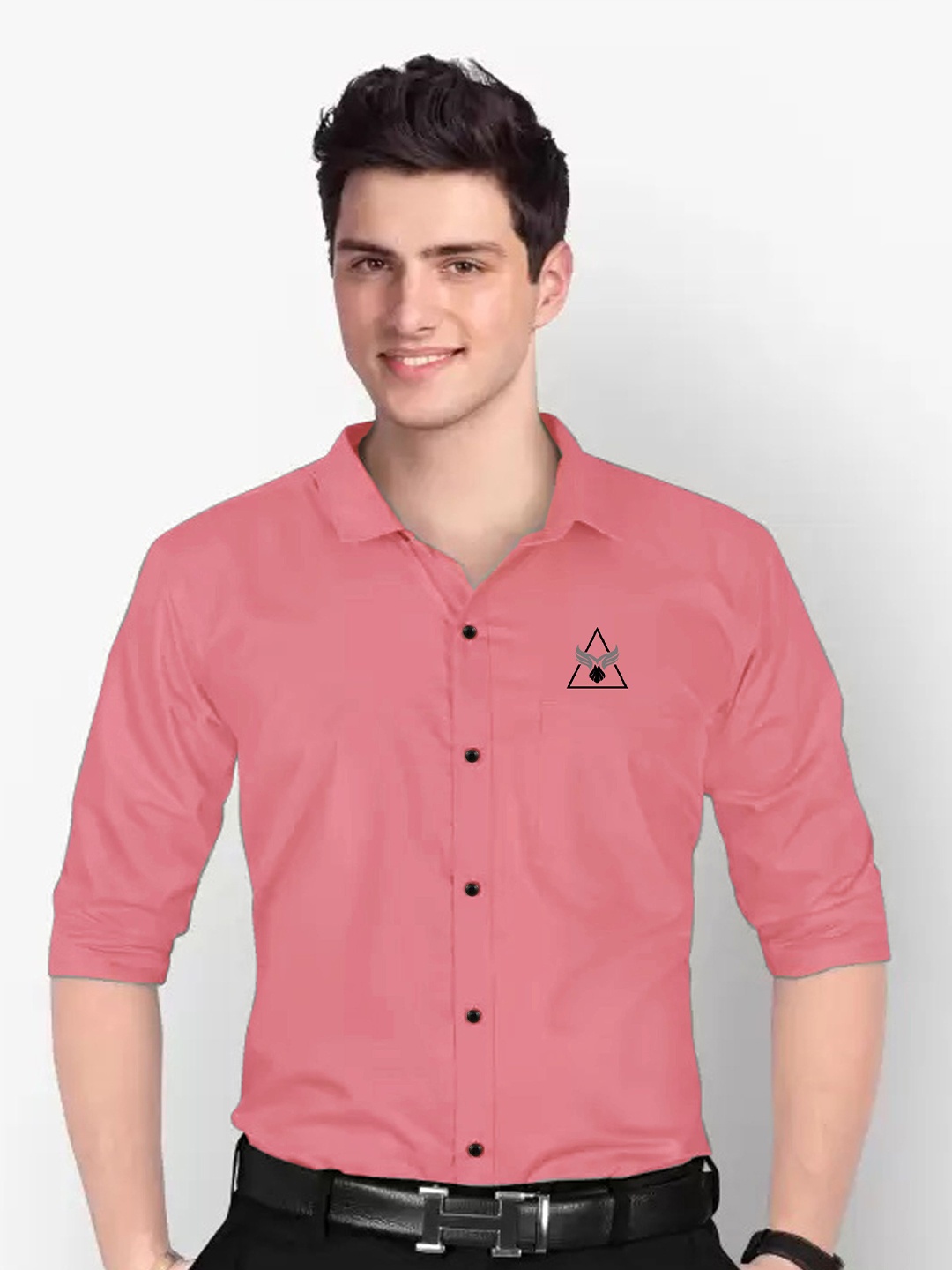 

MARMIC FAB Men Classic Opaque Casual Shirt, Pink