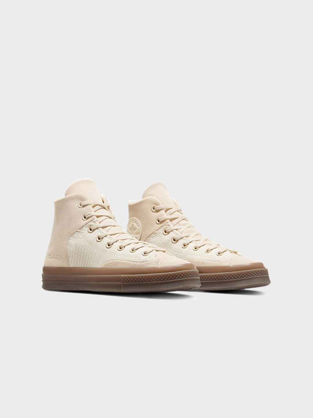 

Converse Unisex Chuck 70 Marquis Worn In High Top Sneakers, Beige