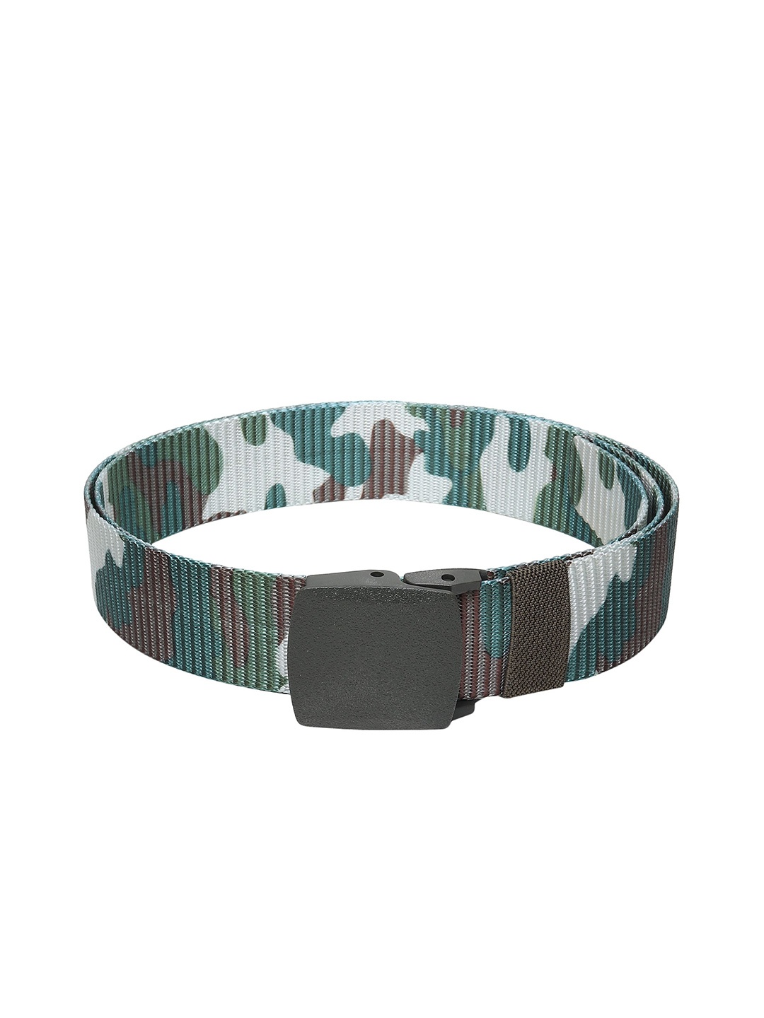 

Metronaut Men Printed Belt, Green